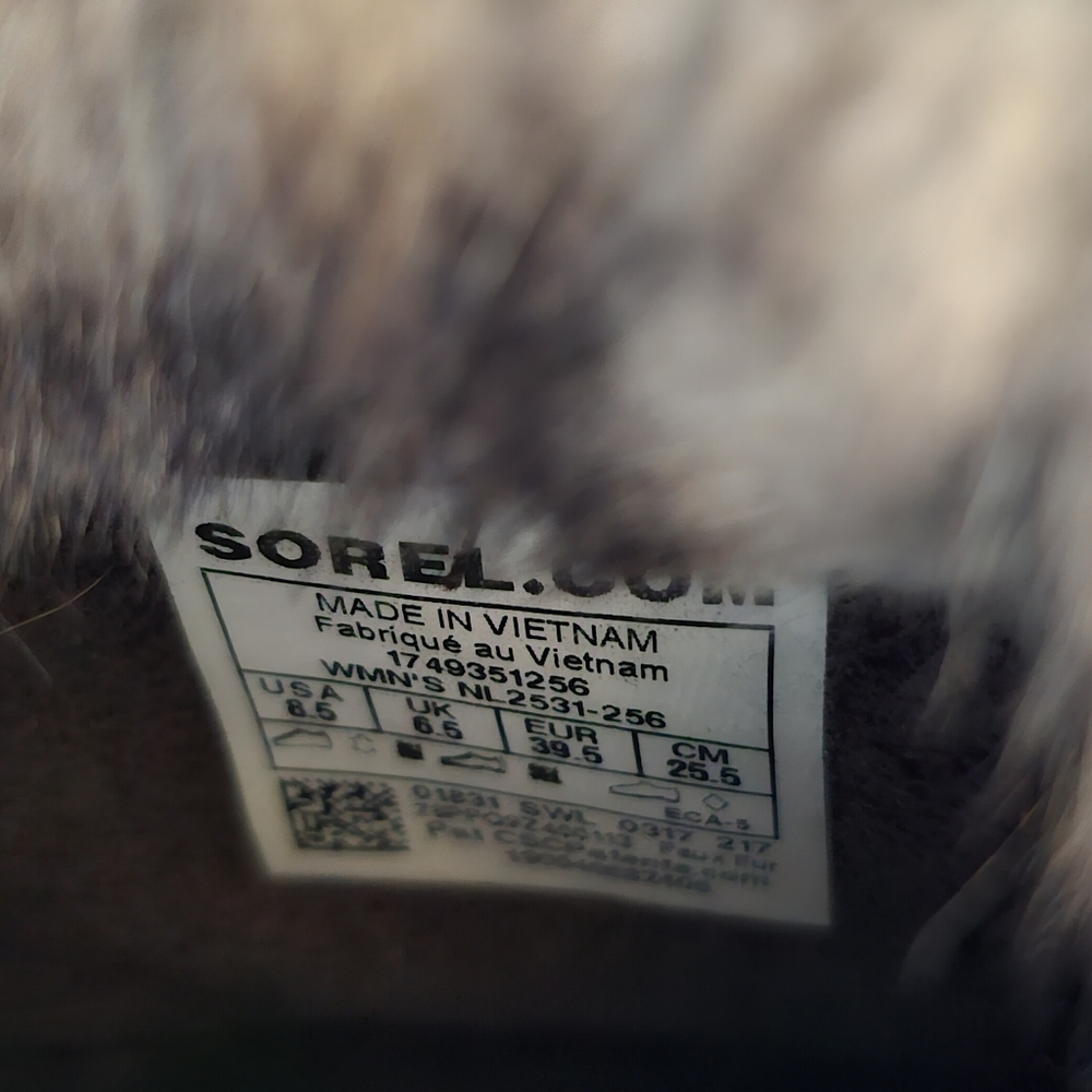 Sorel Fur Lined Boots Size 8.5 - Picture 8 of 8